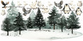 Load image into Gallery viewer, Arctic Animal Friends - Fabric Nursery Wall Art Decals