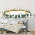 Load image into Gallery viewer, Arctic Animal Friends - Fabric Nursery Wall Art Decals