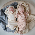 Load image into Gallery viewer, Organic Cotton Baby Hooded Towel