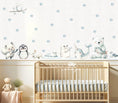 Load image into Gallery viewer, Arctic Animal Friends - Fabric Nursery Wall Art Decals