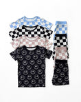 Load image into Gallery viewer, Bamboo Two Piece Shorts Set | Electric Smiley