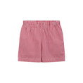 Load image into Gallery viewer, Baseball Smocked Shirt and Red Gingham Shorts Set