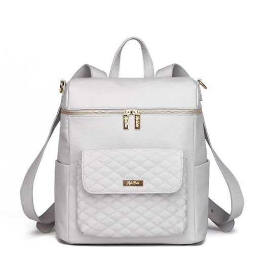 Signature Diaper Bag Stone Grey