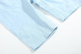 Load image into Gallery viewer, Blue Gingham Train Smocked Overalls