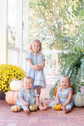 Load image into Gallery viewer, Blue Pumpkin Smocked Bishop Dress