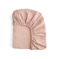 Load image into Gallery viewer, Mini Muslin Crib Sheet