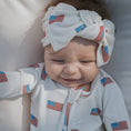 Load image into Gallery viewer, Bamboo Zip Pajamas | Americana Ribbed