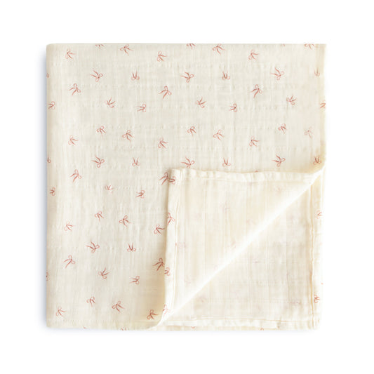 Organic Cotton Muslin Swaddle Blanket
