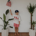 Load image into Gallery viewer, Child Boxer Shorts | Scarlet Gingham