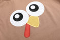 Load image into Gallery viewer, Brown Turkey Face T-Shirt