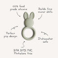 Load image into Gallery viewer, Bunny Teether