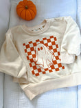 Load image into Gallery viewer, Checkered Ghost Crewneck Sweatshirt