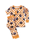 Load image into Gallery viewer, Bamboo Two Piece Set | Checkered Pumpkin