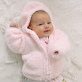 Load image into Gallery viewer, Chenille - Pretty Pink Hooded Jacket