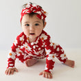Load image into Gallery viewer, Bamboo Zip Pajamas | Cherry Blossoms