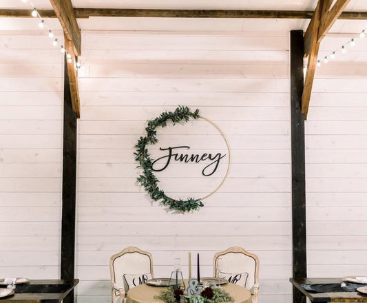 Personalized Custom Wood Name Sign