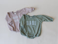 Load image into Gallery viewer, Daddy's Girl Sweatshirt Romper - more colors
