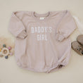 Load image into Gallery viewer, Daddy's Girl Sweatshirt Romper - more colors