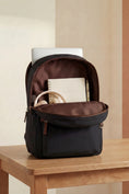 Load image into Gallery viewer, The Daily Backpack Black/Brown