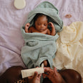 Load image into Gallery viewer, Organic Cotton Baby Hooded Towel