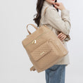 Load image into Gallery viewer, Signature Diaper Bag Latte Brown