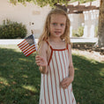 Load image into Gallery viewer, Knit Dress | Picnic Pinstripe