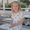 Load image into Gallery viewer, Bamboo T-Shirt Dress | Americana Ribbed