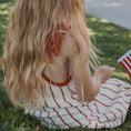 Load image into Gallery viewer, Knit Dress | Picnic Pinstripe
