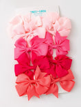 Load image into Gallery viewer, Girls Bow Hair Clip Set