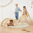 Load image into Gallery viewer, Tiny Land® Pikler Triangle 7-in-1 Montessori Climbing Set
