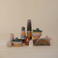 Load image into Gallery viewer, Rainbow Stacker Toy