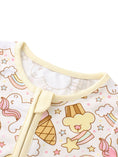 Load image into Gallery viewer, Posh TOT Sweet Treats Bamboo Baby Convertible Zippy Romper