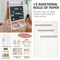 Load image into Gallery viewer, Tiny Land® Pink Magnitales Easel & Paper Roll Set