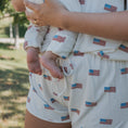 Load image into Gallery viewer, Bamboo Zip Pajamas | Americana Ribbed