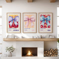 Load image into Gallery viewer, Girly Bow Wall Art Trio. Preppy Pastel Fashion Quotes Posters