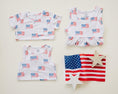 Load image into Gallery viewer, Flag Print Bamboo Pocket Tee & Shorts
