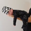 Load image into Gallery viewer, Bamboo Zip Pajamas | Flaming Hearts