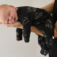 Load image into Gallery viewer, Bamboo Zip Pajamas | Flaming Hearts