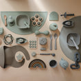Load image into Gallery viewer, Silicone Toddler Starter Spoons