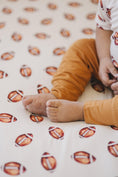 Load image into Gallery viewer, Football Print Bamboo Jogger Set *3-6m left