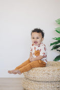 Load image into Gallery viewer, Football Print Bamboo Jogger Set *3-6m left