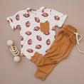 Load image into Gallery viewer, Football Print Bamboo Jogger Set *3-6m left