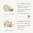 Load image into Gallery viewer, FRIGG Andersen Fairytale Silicone Pacifier 2-Pack