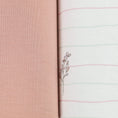 Load image into Gallery viewer, Flower and Pink 2 PK Swaddle Blanket