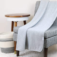 Load image into Gallery viewer, Gray 50" x 60" Full Size Knit Throw