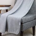 Load image into Gallery viewer, Gray 50" x 60" Full Size Knit Throw