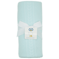 Load image into Gallery viewer, Mommy & Me Knit Blanket Set - Mint