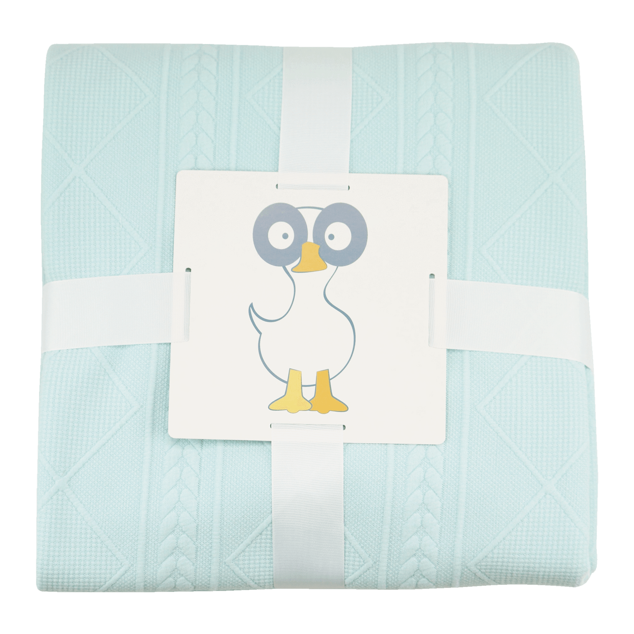 Mommy & Me Knit Blanket Set - Mint