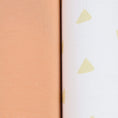 Load image into Gallery viewer, Tan Triangle and Terra Cotta 2 PK Swaddle Blanket