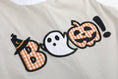 Load image into Gallery viewer, Gray Boo Applique Longalls